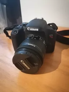 Canon Eos Rebel T7i Dslr Color Negro