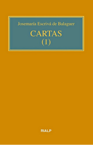 Libro Cartas I (bolsillo, Rústica)