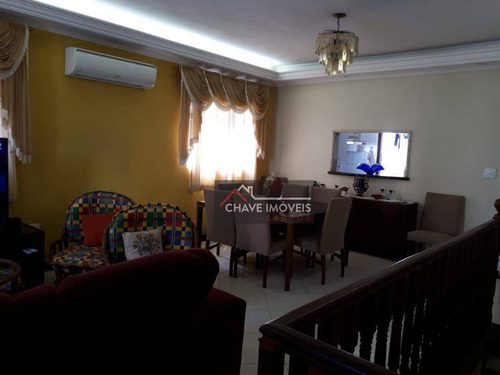 Sobreposta Alta Com 3 Dormitórios À Venda, 120 M² Por R$ 650.000 - Ponta Da Praia - Santos/sp - So0114