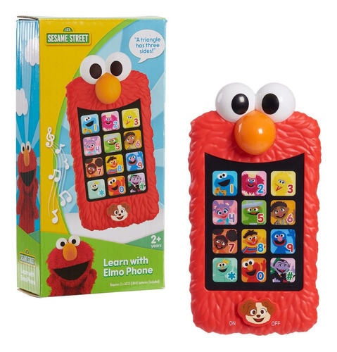 Celular Learn With Elmo Pretend Play Phone, Learning Fr80cs