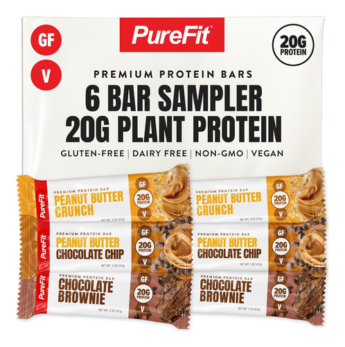 Barras De Proteína Veganas Purefit, Barra De Proteína A Base