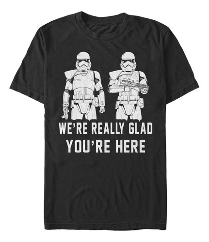 Camiseta De Star Wars & Tall Rise Of Skywalker So Glad Troop