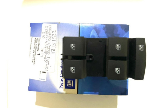 Imagem 3 de 3 de Interruptor Vidro Lado Motorista - S10 Nova 2012 A 2019