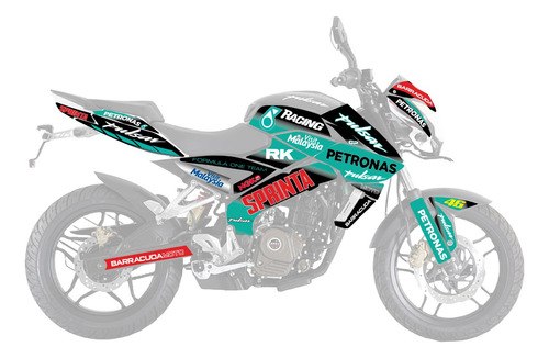 Kit De Gráficos Calcomanías Para 200ns Mod. Petrnas