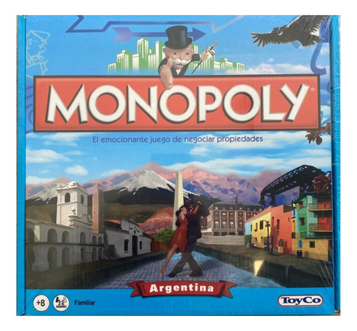 Juego De Mesa Monopoly Argentina Original De Toyco 