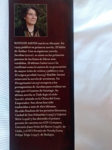 Imagen 5 de 5 de Tierra Firme Matilde Asensi Martin Ojo De Plata Ed. Planeta