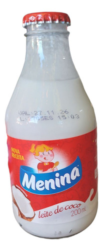 Leche De Coco 200 Ml Menina De Brasil Pack X 18 Unidades