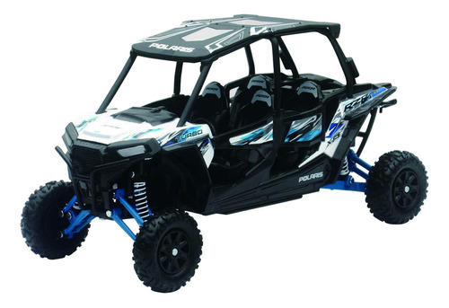 New Ray Toys 1:18 Polaris Rzr Xp 4 Turbo (relámpago Blanco.