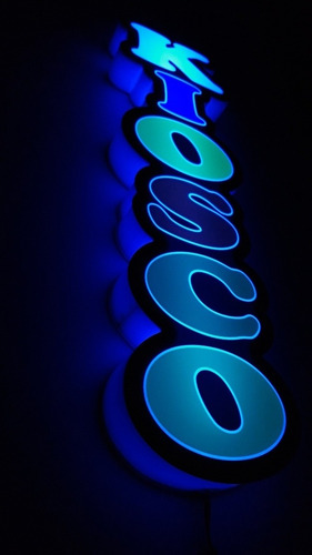 Cartel Luminoso Kiosco Rgb