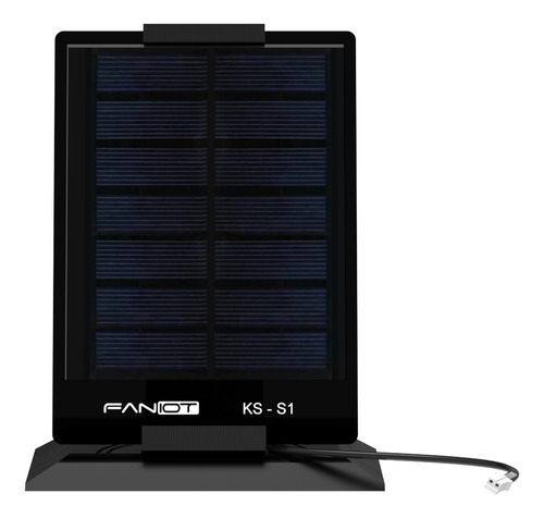 Panel Solar 1.3w 5v 110x80mm Ficha De Conexión Y Soporte