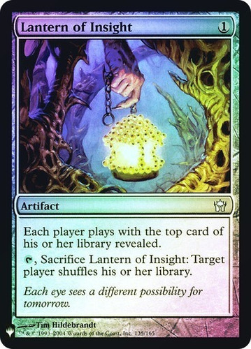 Magic Lantern Of Insight Mystery Booster (foil)
