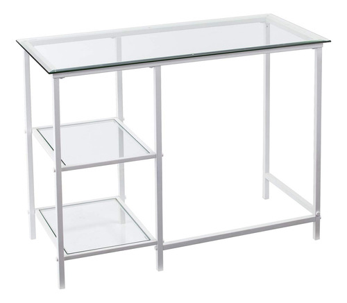 Sei Furniture Layton - Escritorio Para Estudiantes De Metal. Color Blanco