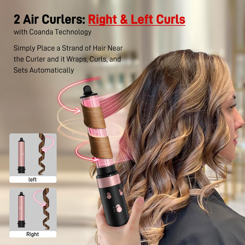 Secador De Pelo Y Rizador Air Styler Mescomb Ionic 3 En 1