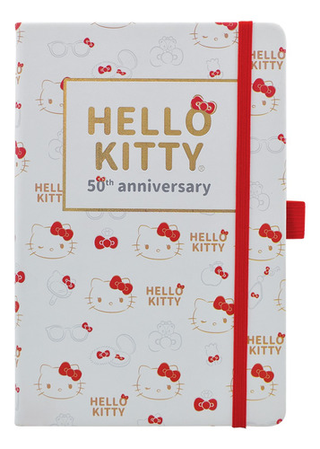 Libreta De Notas Premium Hello Kitty 14x21cms 192 Pg Danpex