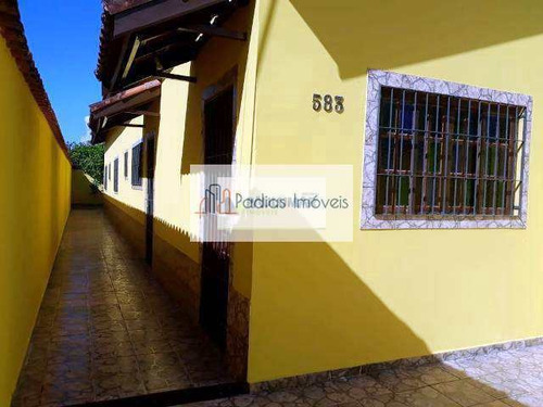 Casa Com 2 Dorms, Vila Oceanopolis, Mongaguá - R$ 190 Mil, Cod: 858178 - V858178