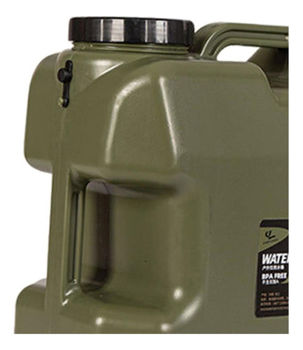 Outdoor Drinking Water Bucket With Faucet Pitcher
