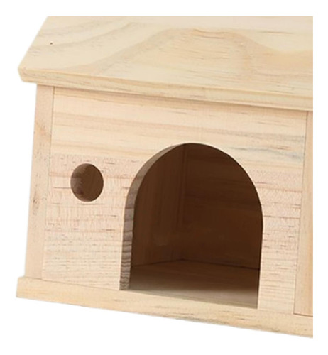 Escondite De Hámster De Madera, Animales Pequeños Estilo A