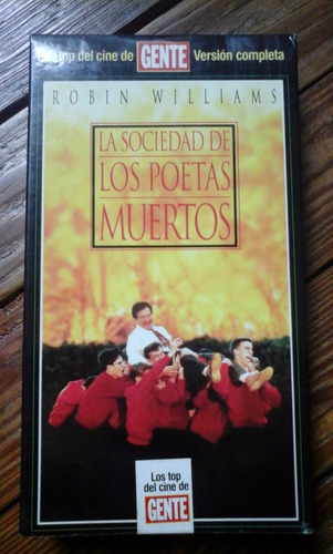 La Sociedad De Los Poetas Muertos - Robin Williams Vhs