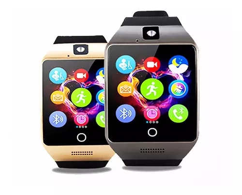 Reloj Inteligente Con Cámara Q18 Bluetooth Smartwatch Ranura Para Tarjeta  SIM TF