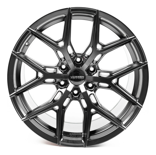 Rodas 18 Vossen Hf6-4 Off Road 6x139 Ranger Raptor Troller Cor Preto