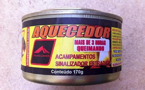 Fogareiro Gel Trilhas E Rumos - Fogareiro Para Camping