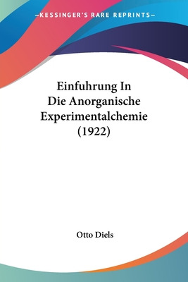 Libro Einfuhrung In Die Anorganische Experimentalchemie (...