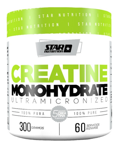 Creatina Star Nutrition X 300 Grs