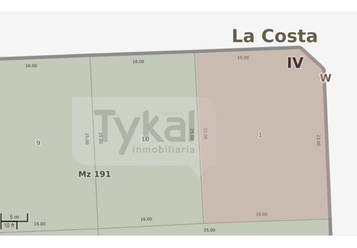 Imagen 3 de 5 de Lote En Esquina . Zona Residencial- Orientacion Noreste