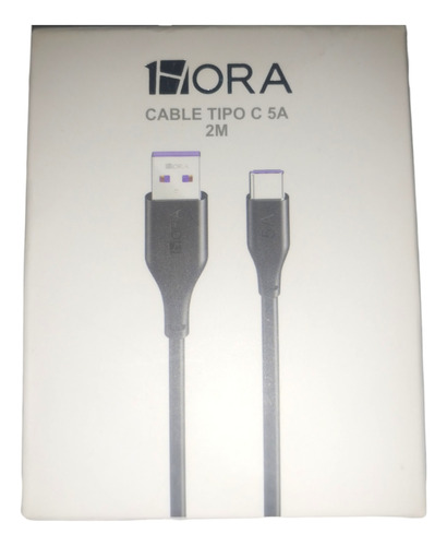 Cable Usb A Tipo C 5a 2m Datos Carga Celular Tablets 
