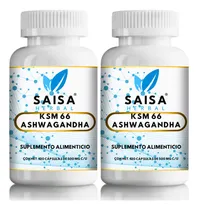 Comprar Ashwagandha Ksm-66 240 Cápsulas Calidad Premium Saisa Herbal