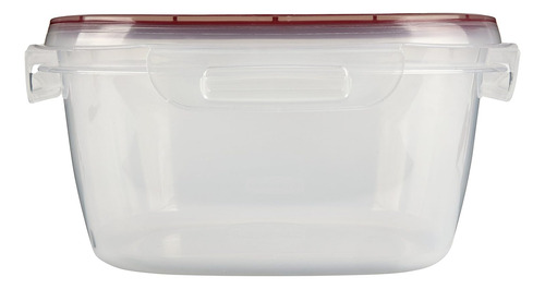 Recipiente Lock-its Cuadrado 14 Tazas Rojo Racer
