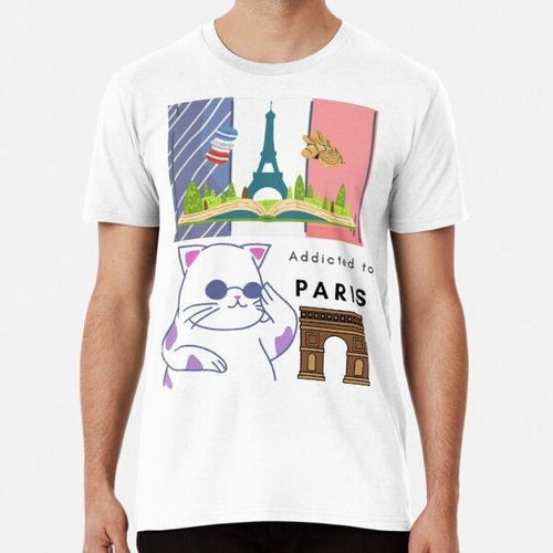 Remera Adicto A Paris Algodon Premium