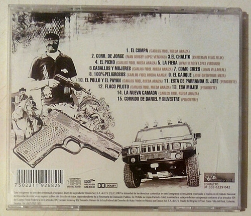 Cd Fidel Rueda Caballos Y Mujeres Seminuevo (Usado)