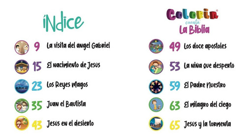 Imagen 8 de 9 de Colorin Cuenta La Biblia - La Historia De Jesús -