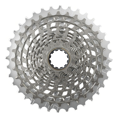 Cassete Sram Red Axs, 10-36t, 12 velocidades, Xdr Número máximo de dentes 36 Número mínimo de dentes 10 cores cinza