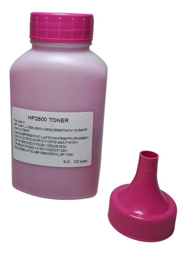 Toner Hp Universal Color Magenta 2600 1215 1415 1525 100 Grs