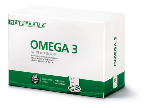 Omega 3 Natufarma X 30 Cápsulas - Energypharma