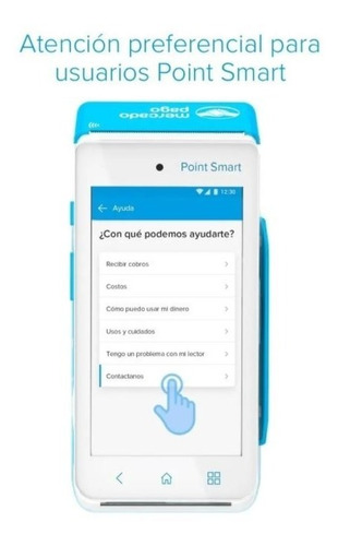 Imagen 2 de 8 de Mercado Pago Point Smart Lector De Tarjetas Posnet Lector