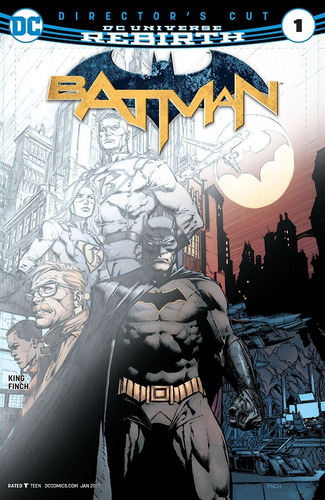 Batman Director's Cut #1 Rebirth (2016) Dc Comics