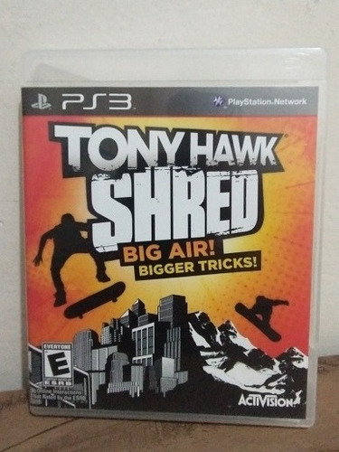 Jogo Rony Hawks Shred Mídia Física Ps3