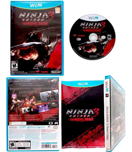 Ninja Gaiden 3 Razor's Edge Wii U (Reacondicionado)