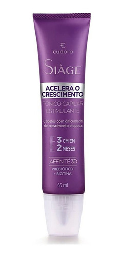 Siàge Acelera O Crescimento Capilar Eudora Completo
