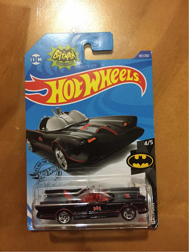 Hot Wheels Dc Batman Classic Tvseries Batmobile 197/250 2022