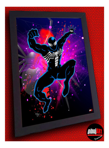 Imagen 3 de 9 de Cuadros De Animes Y Comics - Spiderman - Dibujart