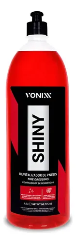 Revitalizador de Pneus Shiny Pretinho 1,5L Vonixx