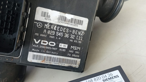 Kit Code Mercedes Classe A 160 1.6 98/2003 1688200426 (Usado)