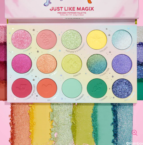 Colourpop Paleta Winx Just Like Magix 15 Sombras