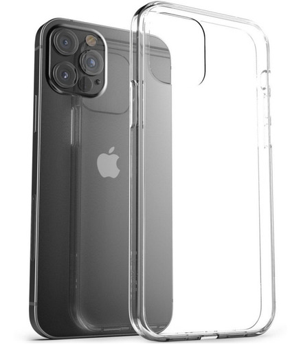 Protector Tpu Para iPhone 12 12 Pro Transparente Calidad