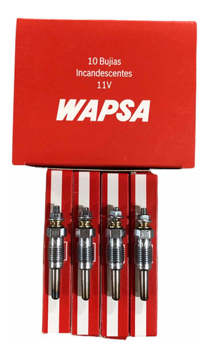 Bujias Incandescentes Wapsa Para Seat Inca 1.9 Sdi