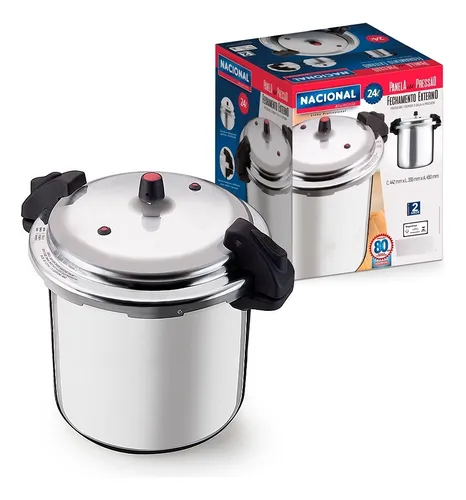comprar Panela De Pressão Grande Fechamento Externo Profissional 24l